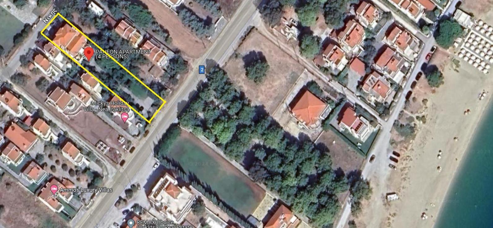 Paneon Apartments Nea Iraklitsa Exteriör bild
